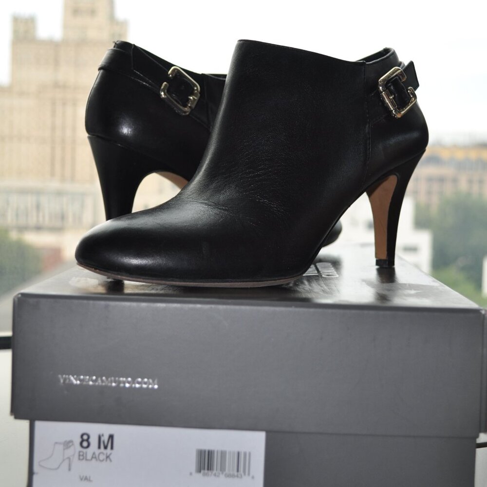 Womens Leather Boot Heel